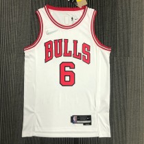 Chicago Bulls White #6 CARUSO 1:1 Quality NBA  Season Jerseys  75 Year