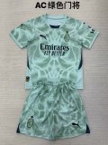 AC Milan  goalkeeper  Kids 1:1 Quality Soccer Jersey   24-25