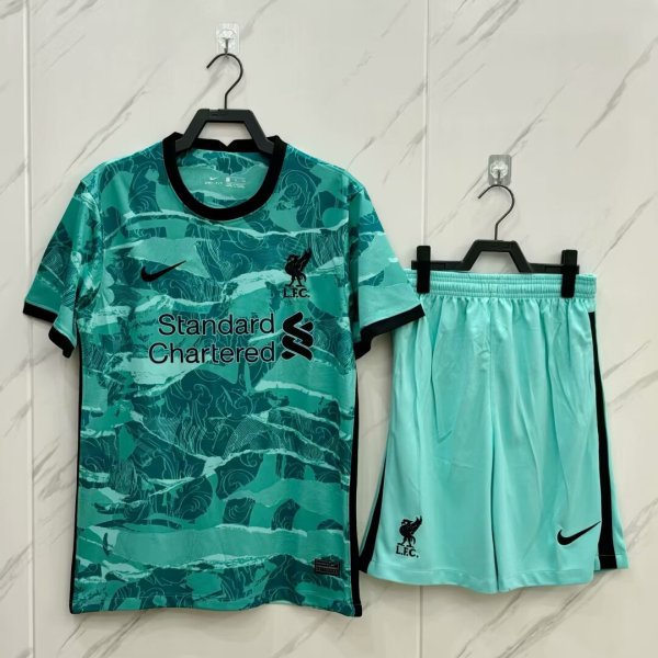 RETRO Liverpool   Kits Suit  Away  FANS 1:1 Quality Soccer Jersey  2021-2022