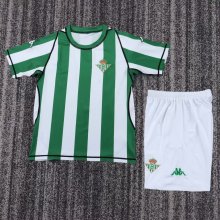 Retro Real Betis Home Kids  1:1 Quality Soccer Jersey  2003-2004