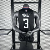 Los Angeles Clippers City Edition Black #3 PAUL 1:1 Quality NBA  Season Jerseys 2023