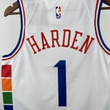 Philadelphia 76ers   City Edition #0 MAXEY NBA Jerseys  2025