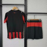 AC Milan Home With Pants Sets fans 1:1 Quality Soccer Jersey  25-26