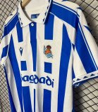 Retro Real Sociedad  Home   Fans   1:1 Quality Soccer Jersey  25-26