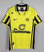 Retro Dortmund Home Fans   1:1 Quality Soccer Jersey   1996-1997
