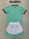 Derby County  away  kids  1:1 Quality Soccer Jersey   24-25