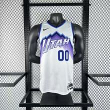 Utah Jazz  White #00 MARKKANEN 1:1 Quality NBA  Season Jerseys 2026