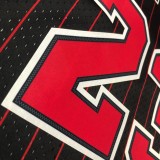 Chicago Bulls Black stripe #23 JORDAN 1:1 Quality NBA  Season Jerseys  1991
