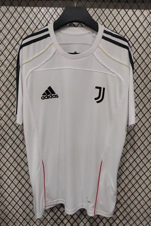 Juventus T-shirt White Fans 1:1 Quality Soccer Jersey   25-26