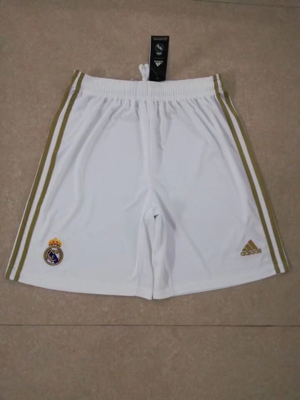 Retro Real Madrid home shorts pants 1:1 Quality Soccer Jersey  1920