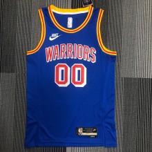 Golden State Warriors Blue Retro #00 KUMINGA 1:1 Quality NBA Season Jerseys 75 Year