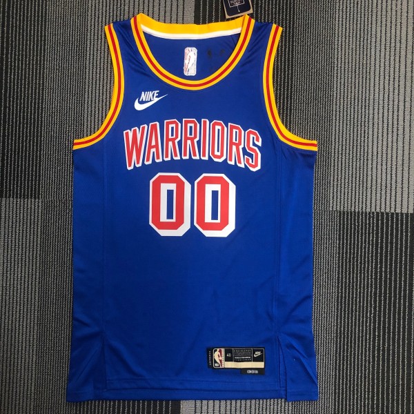Golden State Warriors Blue Retro #00 KUMINGA 1:1 Quality NBA Season Jerseys 75 Year