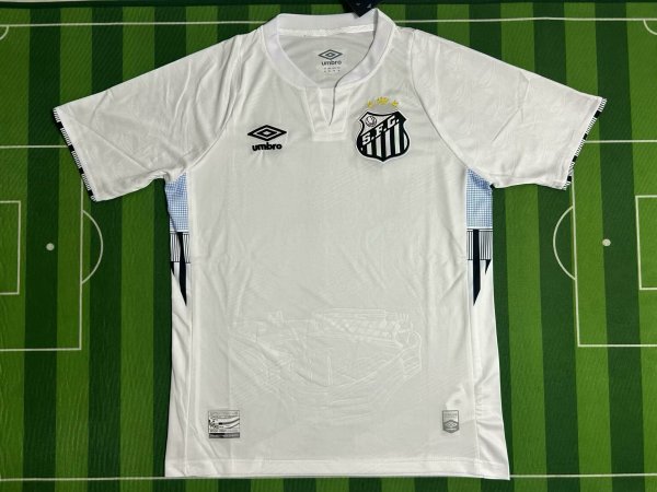 Santos Home fans 1:1 Quality Soccer Jersey   24-25