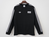 Adidas Clover Hoodie Black  Jacket  Tracksuit  1:1 Quality Soccer Jersey  25-26