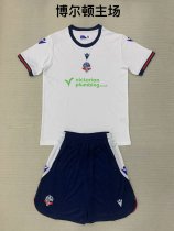 Bolton  Home kids 1:1 Quality Soccer Jersey  24-25