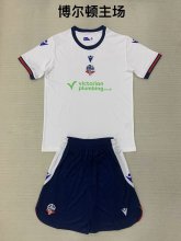 Bolton  Home kids 1:1 Quality Soccer Jersey  24-25