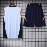 Real Madrid Training clothing Vest set 1:1 Quality Soccer Jersey    24-25