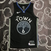 Golden State Warriors Grey Retro  #6 YOUNG 1:1 Quality NBA Season Jerseys 2020