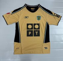 Retro Sporting Lisbon  Away  1:1 Quality Soccer Jersey  2003-2004