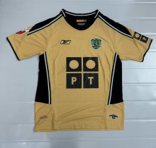 Retro Sporting Lisbon  Away  1:1 Quality Soccer Jersey  2003-2004