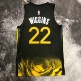 Golden State Warriors BLACK City Edition #22 WIGGINS 1:1 Quality NBA Season Jerseys 2023