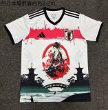 Japan Special Edition Onimusha white   Fans 1:1 Quality Soccer Jersey  24-25