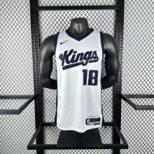 Sacramento Kings White #18 WESTBROOK 1:1 Quality NBA  Season Jerseys 2024