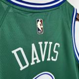 Dallas Mavericks  Retro Green #3DAVIS 1:1 Quality NBA  Season Jerseys   2026