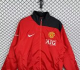 Retro Manchester United Windbreaker  Red 1:1 2007-2008