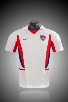 Retro Usa America  Home 1:1 Quality Soccer Jersey 2002