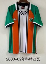 Retro Cote dIvoire home fans 1:1 Quality Soccer Jersey  2000-2002