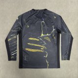 PSG Paris Fourth Away   Long Sleeve  Fans 1:1 Quality Soccer Jersey  25-26