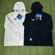 Adidas Clover Windbreaker  Interchange Jacket Black  White 1:1 Quality Soccer Jersey  25-26