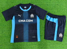 Marseille  Away  Kids player   24-25  1:1 Quality Soccer Jersey