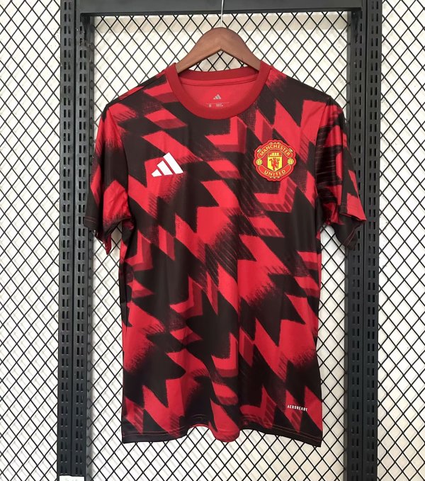 Manchester United  Pre match Special Edition Fans 1:1 Quality Soccer Jersey    25-26