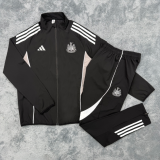 Newcastle United Windbreaker Sets With pants  Purple 1:1 Quality Soccer Jersey  25-26