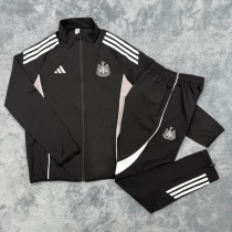 Newcastle United Windbreaker Sets With pants  Purple 1:1 Quality Soccer Jersey  25-26