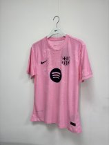 Barcelona  Special Edition Pink  Player  1:1 Quality Soccer Jersey 26-27