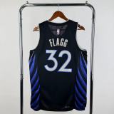 Dallas Mavericks  City Edition  Black #32 FLAGG  1:1 Quality NBA  Season Jerseys   2026