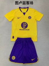 Toulouse away kids   1:1 Quality Soccer Jersey   24-25