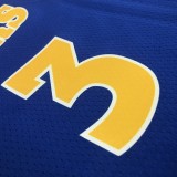 Golden State Warriors Blue Retro  #3 POOLE 1:1 Quality NBA Season Jerseys 2024