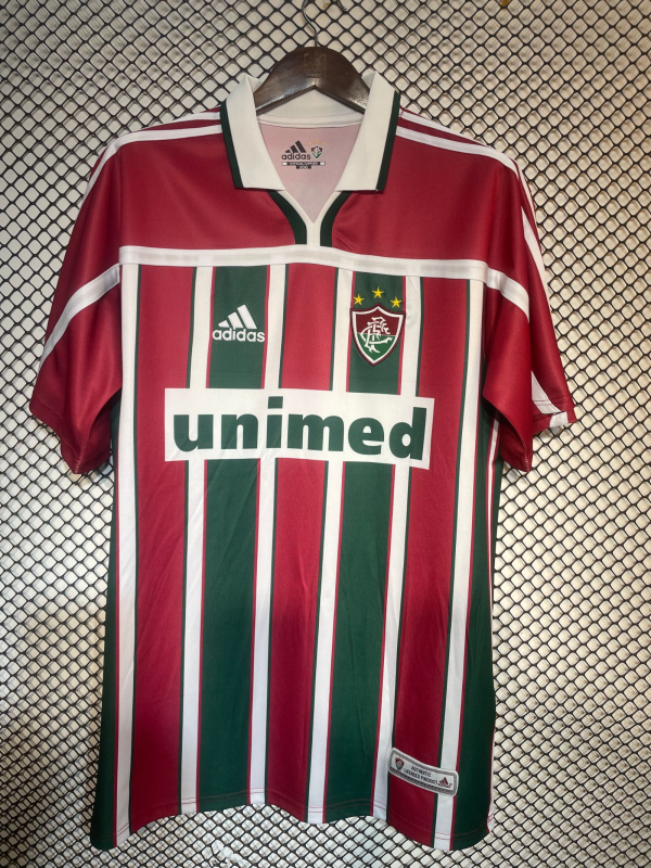 Retro Fluminense Home  1:1 Quality Soccer Jersey   2001-2002