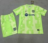 Barcelona Third Away With Pants Sets  Fans  1:1 Quality Soccer Jersey 24-25