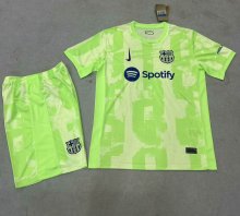 Barcelona Third Away With Pants Sets  Fans  1:1 Quality Soccer Jersey 24-25
