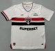 Sao Paulo home with advertisement  fans 1:1 Quality Soccer Jersey  25-26
