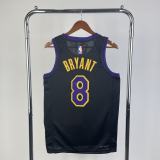 Los Angeles Lakers Kobe #8 BRYANT  Black City Edition NBA Jersey 2026