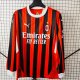 AC Milan home Long sleeves fans 1:1 Quality Soccer Jersey  24-25