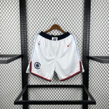 Los Angeles Clippers  White 1:1 Quality NBA Pants 2025