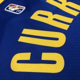 Golden State Warriors Blue V-Neck  #30 CURRY 1:1 Quality NBA Season Jerseys  75 Year