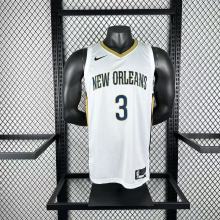 New Orleans Pelicans White #3 POOLE 1:1 Quality NBA  Season Jerseys 2026